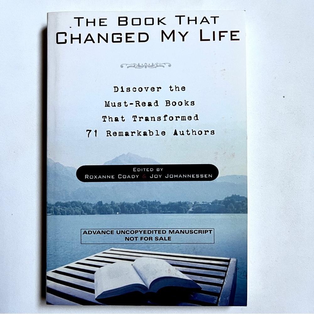 Book That Changed My Life:must-read books that transformed 71 authors. New.